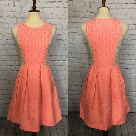 Anthropologie Dresses & Skirts - Anthropologie Champagne & Strawberry Dress